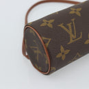 LOUIS VUITTON Monogram Papillon Pouch LV Auth BA13600V-15