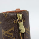 LOUIS VUITTON Monogram Papillon Pouch LV Auth BA13600V-10