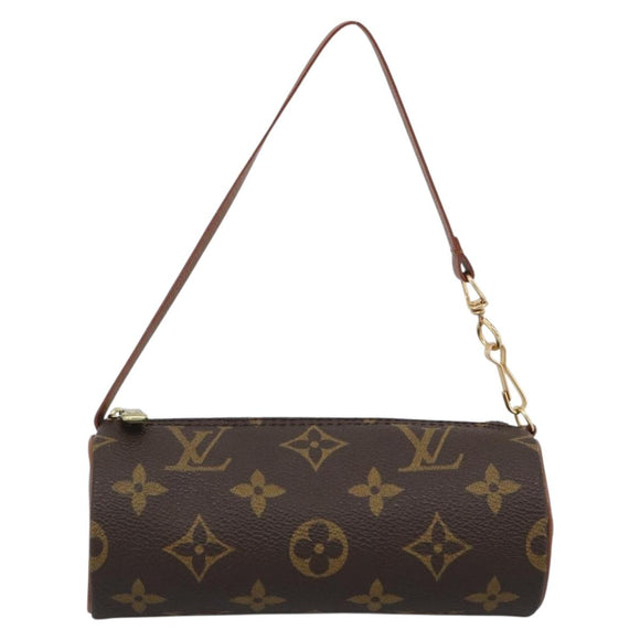 LOUIS VUITTON Monogram Papillon Pouch LV Auth BA13600V