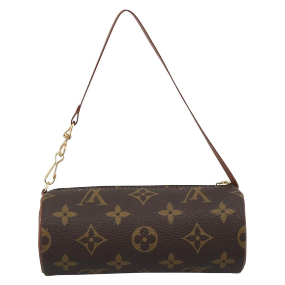 LOUIS VUITTON Monogram Papillon Pouch LV Auth BA13600V