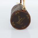 LOUIS VUITTON Monogram Papillon Pouch LV Auth BA13600V-4