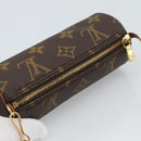 LOUIS VUITTON Monogram Papillon Pouch LV Auth BA13600V-6