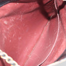 CHANEL Chain Tote Bag Lamb Skin Black Gold CC Auth BA13601-21
