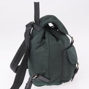 PRADA Backpack Nylon Green Silver Auth BA13603A-4