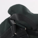 PRADA Backpack Nylon Green Silver Auth BA13603A-7