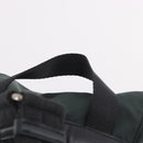 PRADA Backpack Nylon Green Silver Auth BA13603A-14
