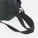 PRADA Backpack Nylon Green Silver Auth BA13603A-8