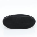 GUCCI Bamboe Handtas Suède Zwart Zilver 002 1084 200047 Auth BA13607V-5