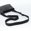 GUCCI GG Implementation Shoulder Bag PVC Black Silver Auth BA13608-7