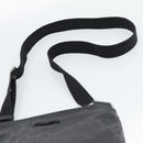 GUCCI GG Implementation Shoulder Bag PVC Black Silver Auth BA13608-8