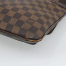 LOUIS VUITTON Damier Ebene Pochette Merwiel Shoulder Bag N51127 LV Auth BA13611-17