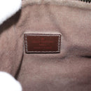 LOUIS VUITTON Damier Ebene Pochette Merwiel Shoulder Bag N51127 LV Auth BA13611-21