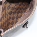 LOUIS VUITTON Damier Ebene Pochette Merwiel Shoulder Bag N51127 LV Auth BA13611-24