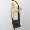 LOUIS VUITTON Damier Ebene Pochette Merwiel Shoulder Bag N51127 LV Auth BA13611-25