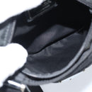 PRADA Shoulder Bag Nylon Black Silver Auth BA13615A-18