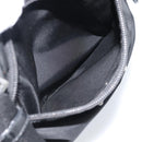 PRADA Shoulder Bag Nylon Black Silver Auth BA13615A-21