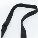 PRADA Shoulder Bag Nylon Black Silver Auth BA13615A-8
