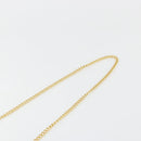 Salvatore Ferragamo Gancini Chain Shoulder Bag Suede Black Gold Auth BA13616V-14