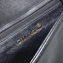 CHANEL Matelasse Chain Shoulder Bag Lamb Skin Gold Black CC Auth BA13617A-18