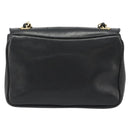 CHANEL Matelasse Chain Shoulder Bag Lamb Skin Gold Black CC Auth BA13617A-2