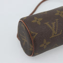 LOUIS VUITTON Monogram Papillon Pouch LV Auth BA13619-15
