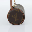 LOUIS VUITTON Monogram Papillon Pouch LV Auth BA13619-3