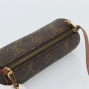 LOUIS VUITTON Monogram Papillon Pouch LV Auth BA13619-6