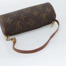 LOUIS VUITTON Monogram Papillon Pouch LV Auth BA13619-7
