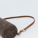 LOUIS VUITTON Monogram Papillon Pouch LV Auth BA13619-8