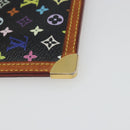 LOUIS VUITTON Monogram Multicolor Pochette Cles Purse Black M13664 Auth BA13623-16