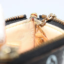 LOUIS VUITTON Monogram Multicolor Pochette Cles Purse Black M13664 Auth BA13623-12