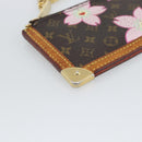LOUIS VUITTON Monogram Cherry Blossom Pochette Cles Purse M92015 LV Auth BA13624-14
