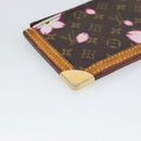 LOUIS VUITTON Monogram Cherry Blossom Pochette Cles Purse M92015 LV Auth BA13624-16