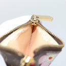 LOUIS VUITTON Monogram Cherry Blossom Pochette Cles Purse M92015 LV Auth BA13624-18
