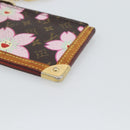 LOUIS VUITTON Monogram Cherry Blossom Pochette Cles Purse M92015 LV Auth BA13624-8