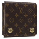 LOUIS VUITTON Monogram Jewelry case Jewelry Box LV Auth BA13625V-1
