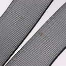 VERSACE Medusa Suspenders Metal Black Silver Auth BA13627-16