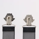 VERSACE Medusa Suspenders Metal Black Silver Auth BA13627-22