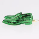 Berluti Christmas Ornament Metal Green Gold Auth BA13628V-4