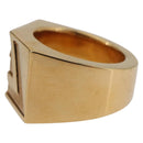 VERSACE Ring Metal Gold Tone Auth BA13629V-3
