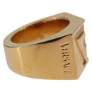 VERSACE Ring Metal Gold Tone Auth BA13629V-4