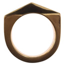 VERSACE Ring Metal Gold Tone Auth BA13629V-6