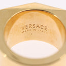 VERSACE Ring Metal Gold Tone Auth BA13629V-7