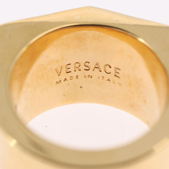 VERSACE Ring Metal Gold Tone Auth BA13629V