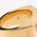 VERSACE Ring Metal Gold Tone Auth BA13629V-8