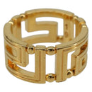 VERSACE Ring metal Gold Tone Auth BA13630V-3