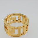 VERSACE Ring metal Gold Tone Auth BA13630V-6