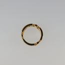 VERSACE Ring metal Gold Tone Auth BA13630V-8