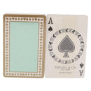 TIFFANY&Co. Playing Cards Paper Blue Green Auth BA13631A-2