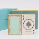 TIFFANY&Co. Playing Cards Paper Blue Green Auth BA13631A-8